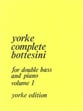 COMPLETE BOTTESINI VOL 1 STR BASS **IMPORT ITEM** cover